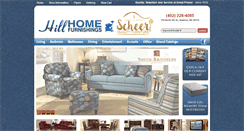 Desktop Screenshot of hillhomefurnishings.com